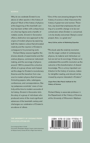 Einstein's Generation: The Origins of the Relativity Revolution