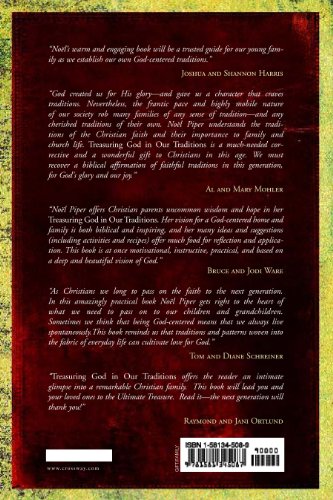 Treasuring God in Our Traditions