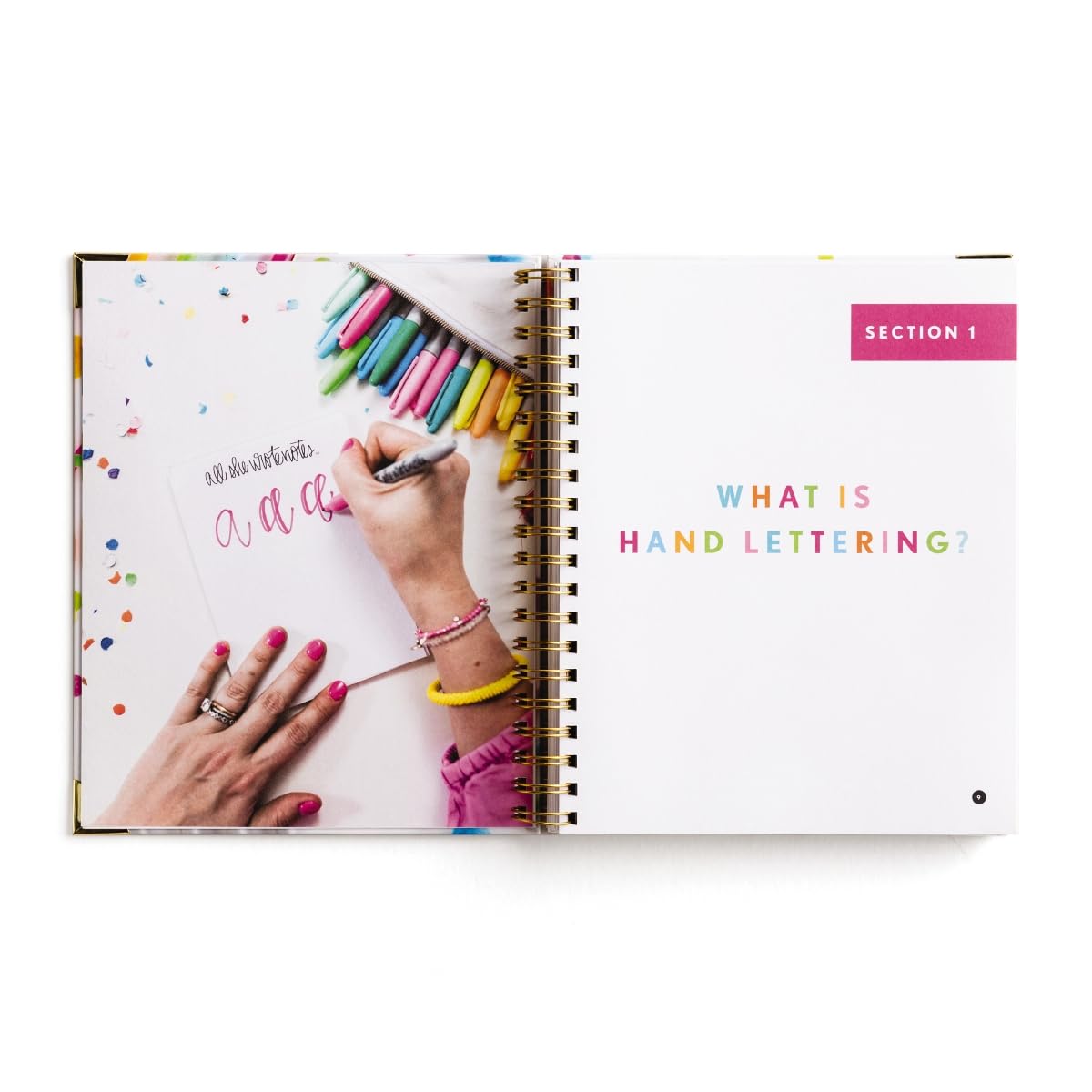 Happy Hand Lettering: An Inspirational Guide for Creating Beautiful Words of Life (Faith Inspired Creativity)