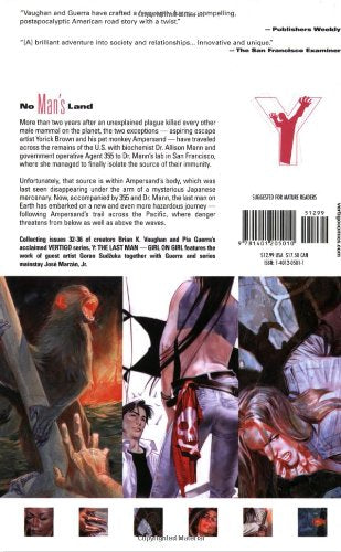 Y: The Last Man, Vol. 6: Girl on Girl — back cover
