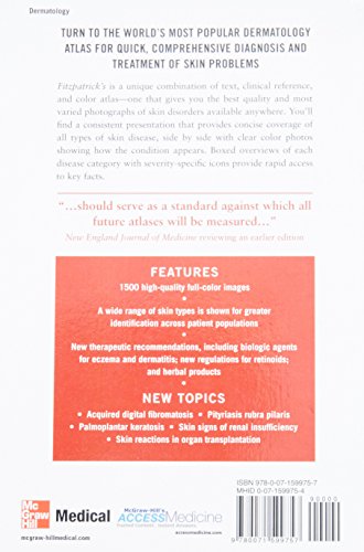 Fitzpatrick's Color Atlas and Synopsis of Clinical Dermatology: Sixth Edition
