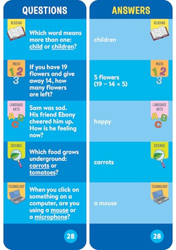 Brain Quest 1st Grade Smart Cards Revised 5th Edition