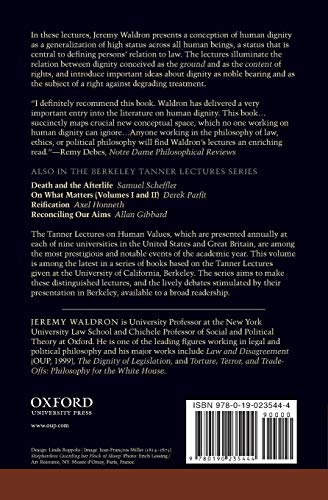 Dignity, Rank, and Rights (The Berkeley Tanner Lectures)
