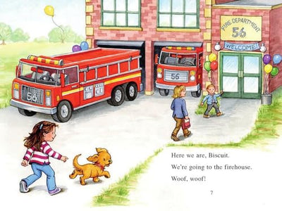Biscuit Visits the Firehouse (My First I Can Read)