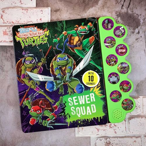 Tales of the Teenage Mutant Ninja Turtles: Sewer Squad! (10-Button Sound Books)