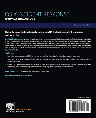 OS X Incident Response: Scripting and Analysis