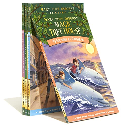 Magic Tree House Boxed Set, Books 9-12: Dolphins at Daybreak
