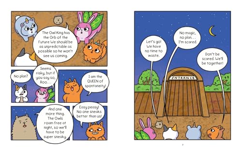 Cat & Cat Adventures: The Lair of the Owl King: A Graphic Novel