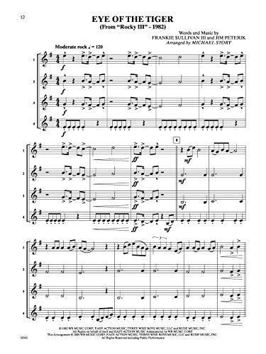 Movie Quartets for All: B-flat Trumpet, Baritone T.C. (For All Series)