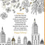 New York City Adult Coloring Book