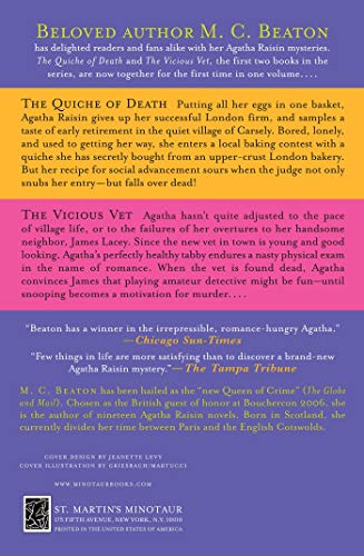 Introducing Agatha Raisin: The Quiche of Death/The Vicious Vet (Agatha Raisin Mysteries)