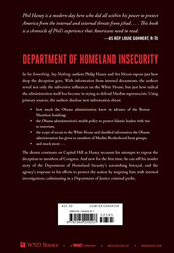 See Something, Say Nothing: A Homeland Security Officer Exposes the Government's Submission to Jihad