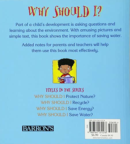 Why Should I Save Water? (Why Should I? Books)