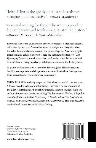 Sense & Nonsense in Australian History (Black Inc. Agenda)