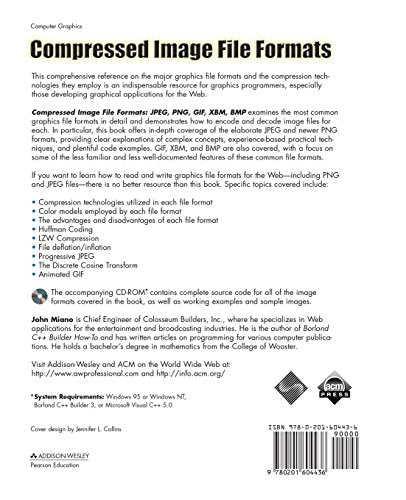 Compressed Image File Formats: JPEG, PNG, GIF, XBM, BMP by M
