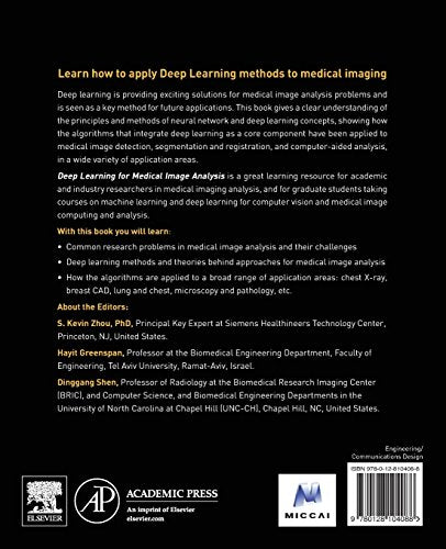 Deep Learning for Medical Image Analysis (The MICCAI Society book Series)
