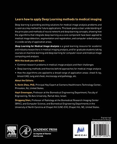 Deep Learning for Medical Image Analysis (The MICCAI Society book Series)