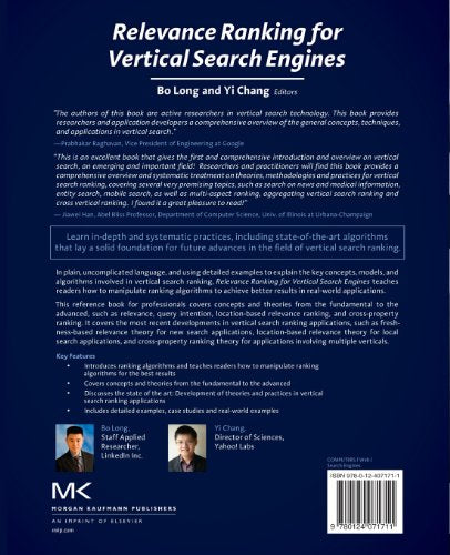 Relevance Ranking for Vertical Search Engines