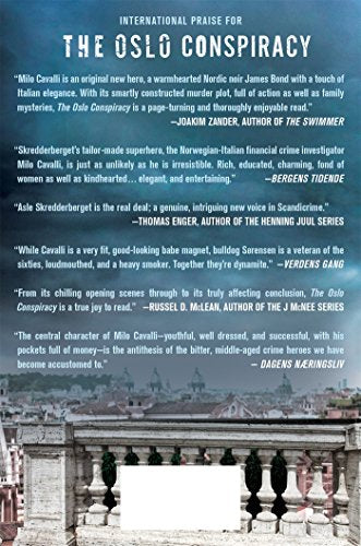 The Oslo Conspiracy: A Thriller — back cover