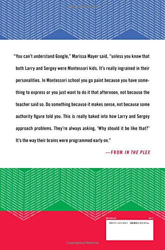 In the Plex: How Google Thinks, Works, and Shapes Our Lives