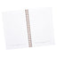 Christian Art Gifts Notebook Trust in the Lord Proverbs 3:5 Bible Verse Inspirational Writing Notebook Gratitude Prayer Journal Flexible PVC Cardstock Cover 128 Ruled Pages w/Scripture, 6 x 8.5 Inches
