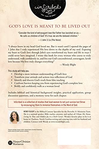 1 John: Walking in the Fullness of God's Love (InScribed Collection)