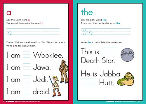 Star Wars Workbook: Kindergarten Phonics and ABCs (Star Wars Workbooks)