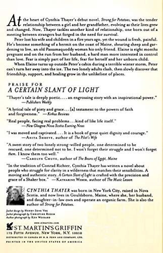 A Certain Slant of Light: A Novel