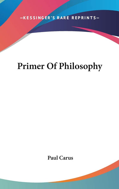 Primer Of Philosophy
