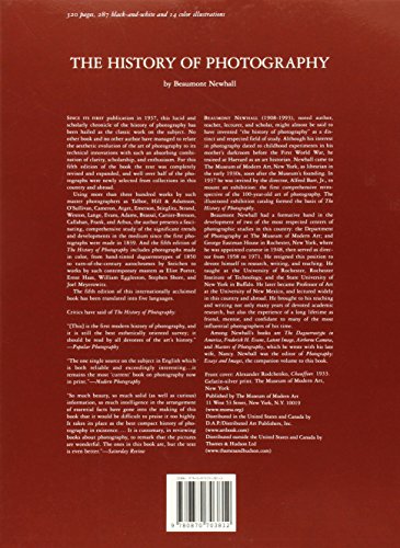 The History of Photography: From 1839 to the Present — back cover