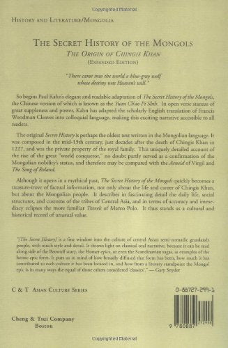 Secret History of the Mongols: The Origin of Chingis Khan