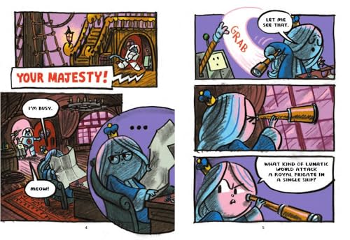 The First Cat in Space and the Baby Pirates Revenge: A Graphic Novel - A Swashbuckling Pirate Adventure about Mutiny and Betrayal for Kids (Ages 8-12)