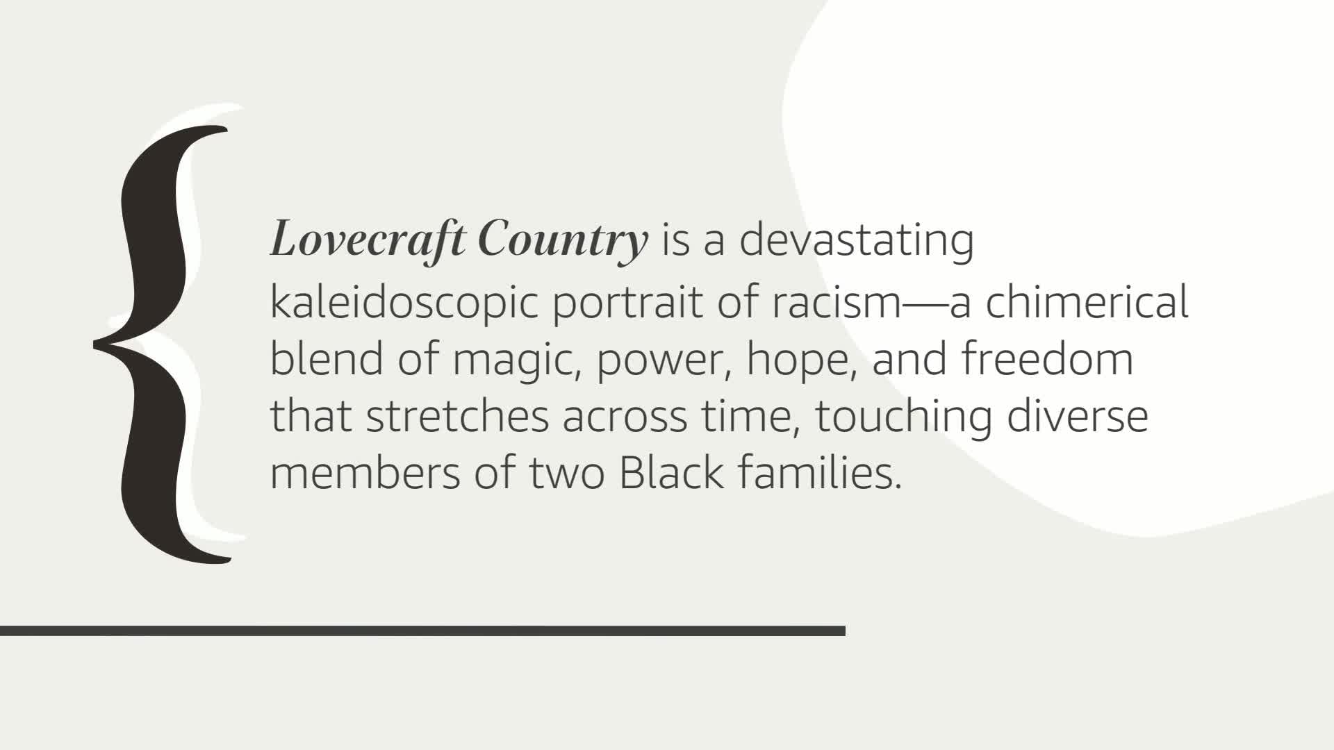 Lovecraft Country: A Novel