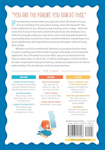 Potty Training in 3 Days: The Step-by-Step Plan for a Clean