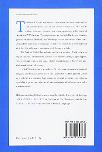 The Book of Daniel (The Anchor Yale Bible Commentaries)