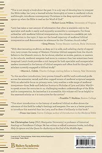 Introducing Medieval Biblical Interpretation: The Senses of Scripture in Premodern Exegesis