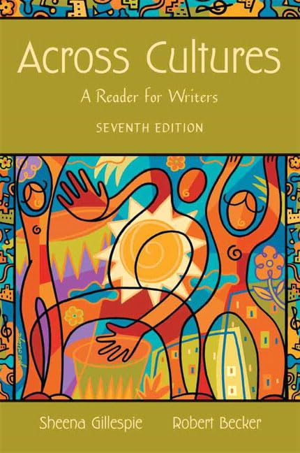 Across Cultures: A Reader for Writers