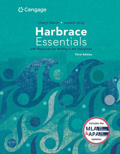 Harbrace Essentials w/ Resources for Writing in the Disciplines (w/ MLA9E Updates)