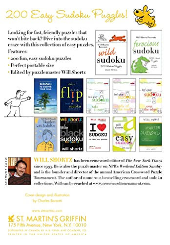 Will Shortz Presents Tame Sudoku