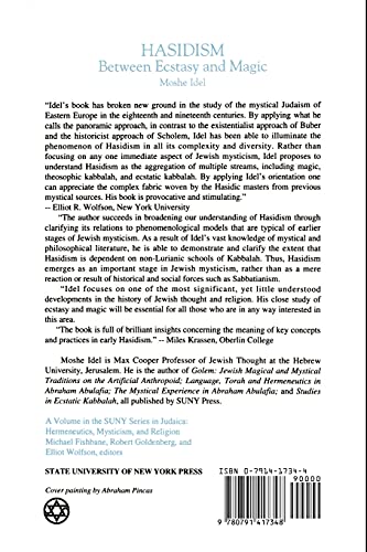 Hasidism: Between Ecstasy and Magic (Suny Series in Judaica: Hermeneutics, Mysticism, and Religion)