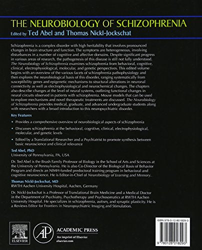 The Neurobiology of Schizophrenia