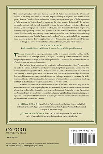 The Nay Science: A History of German Indology