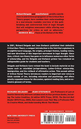 Critical Race Theory: An Introduction, Second Edition (Critical America, 59)