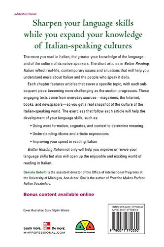 Better Reading Italian, 2nd Edition (Better Reading Series)