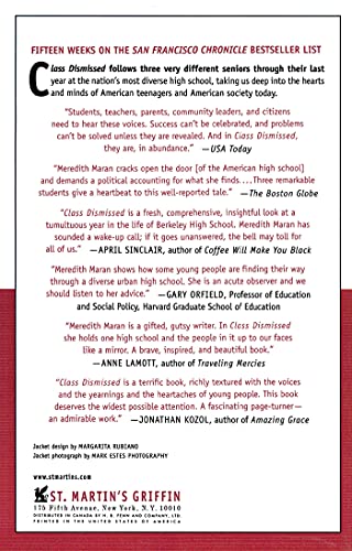 Class Dismissed: A Year in the Life of an American High School, A Glimpse into the Heart of a Nation