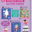 Brain Games - Sticker by Letter: Glitter Fairies: Includes 1 Glitter Sticker Sheet to Complete Each Image!