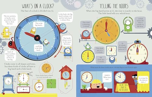 Lift-the-flap Telling the Time (Lift-the-flap Maths)