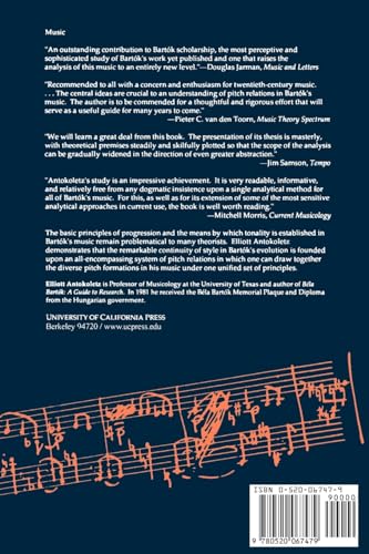 The Music of Bela Bartok: A Study of Tonality and Progression in Twentieth-Century Music