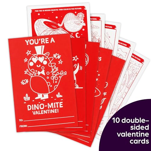 Scratch-and-Play Valentine's Hidden Pictures: Interactive Valentines Day Fun with Scratch-Off Designs, Hidden Pictures Puzzles and Cards for Kids to Create, Share and Enjoy (Highlights Fun to Go)