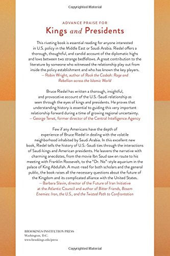 Kings and Presidents: Saudi Arabia and the United States since FDR (Geopolitics in the 21st Century)